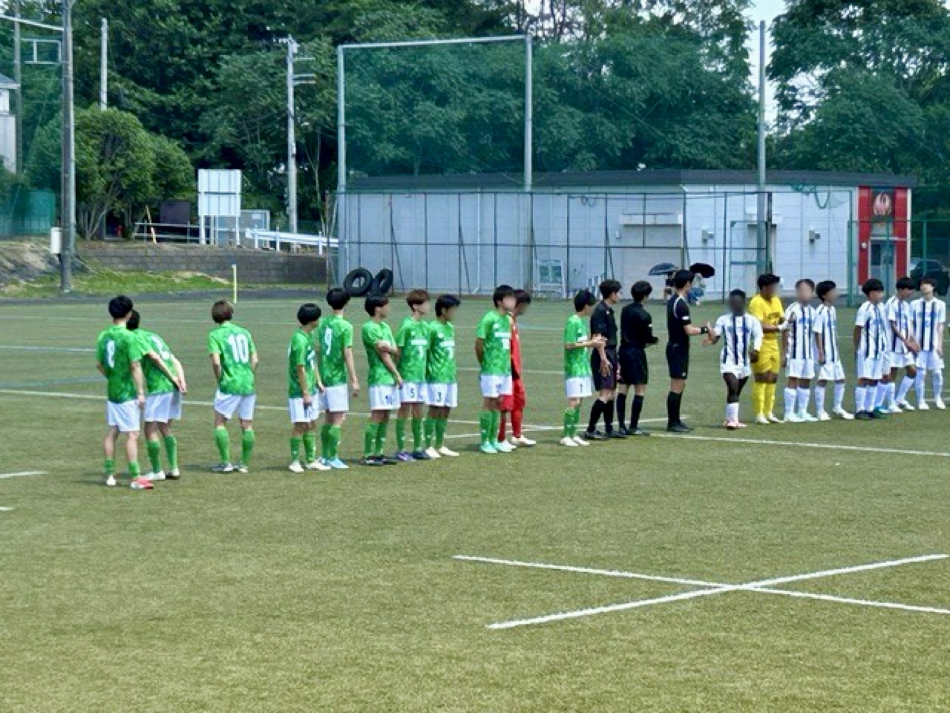 0613サッカー部整列