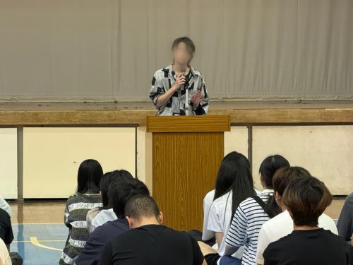 0901始業式生徒会より