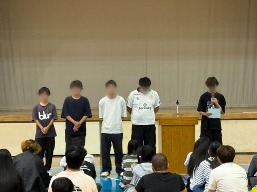 0901始業式サッカー部