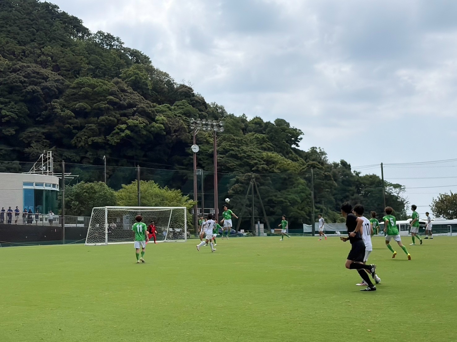 サッカー部全国大会準々決勝②