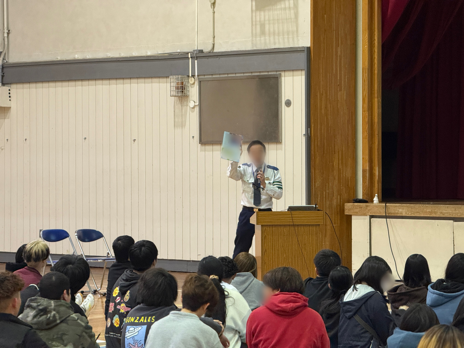 交通安全教室2警部補