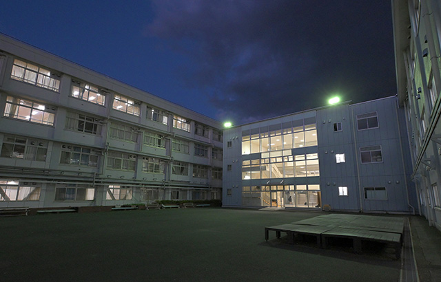 中庭の画像