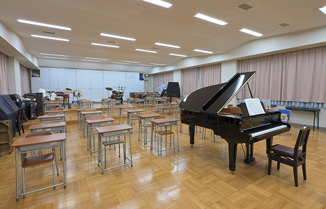 音楽室の画像