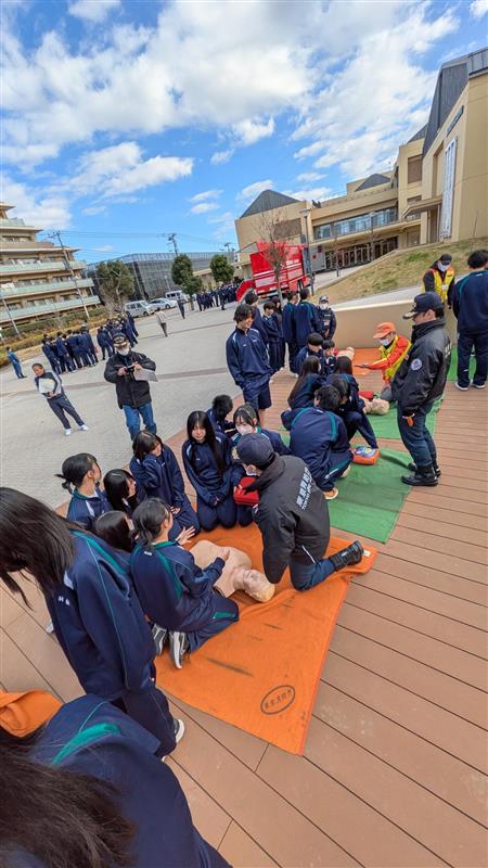 応急救護訓練①