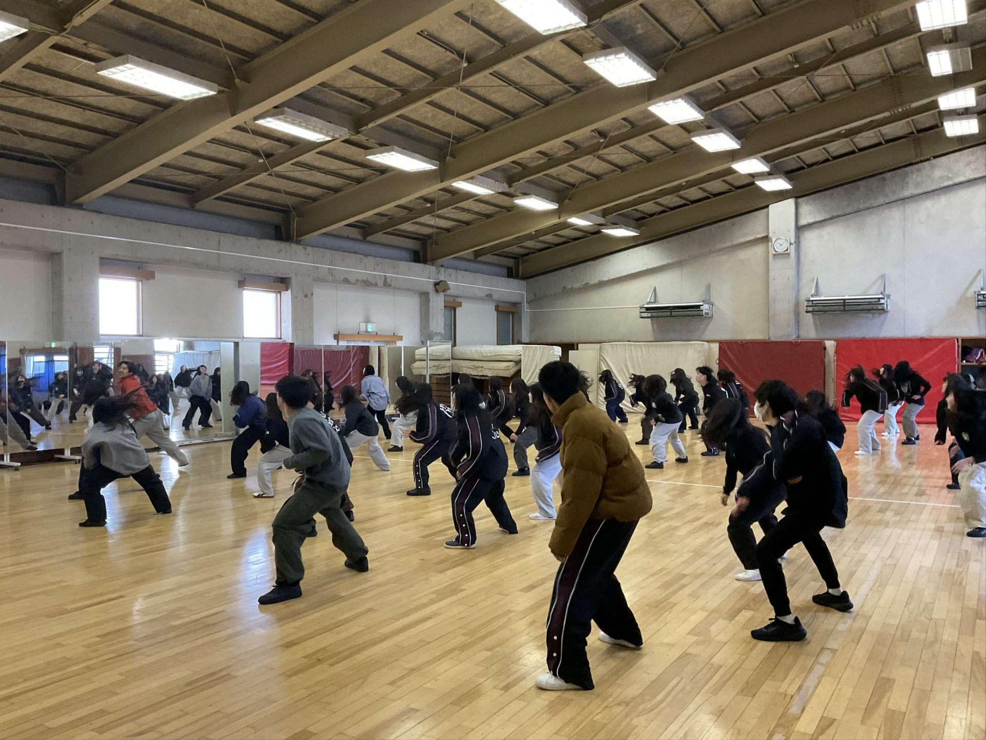 練習風景（後ろ1）