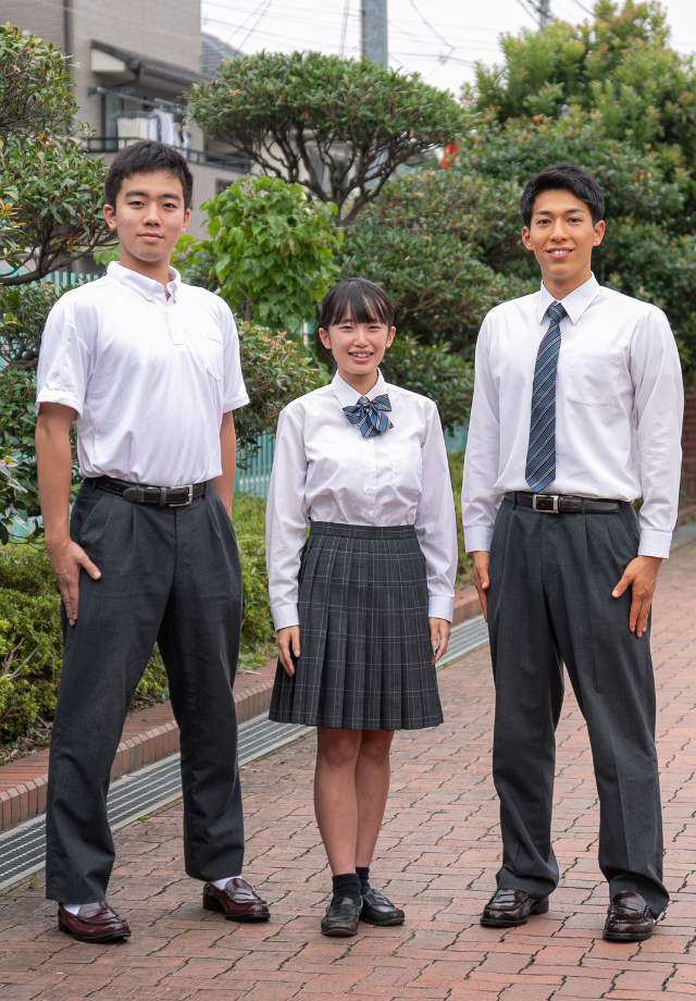 制服 校章 校歌 東京都立東大和高等学校