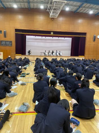 1年卒業生講話②