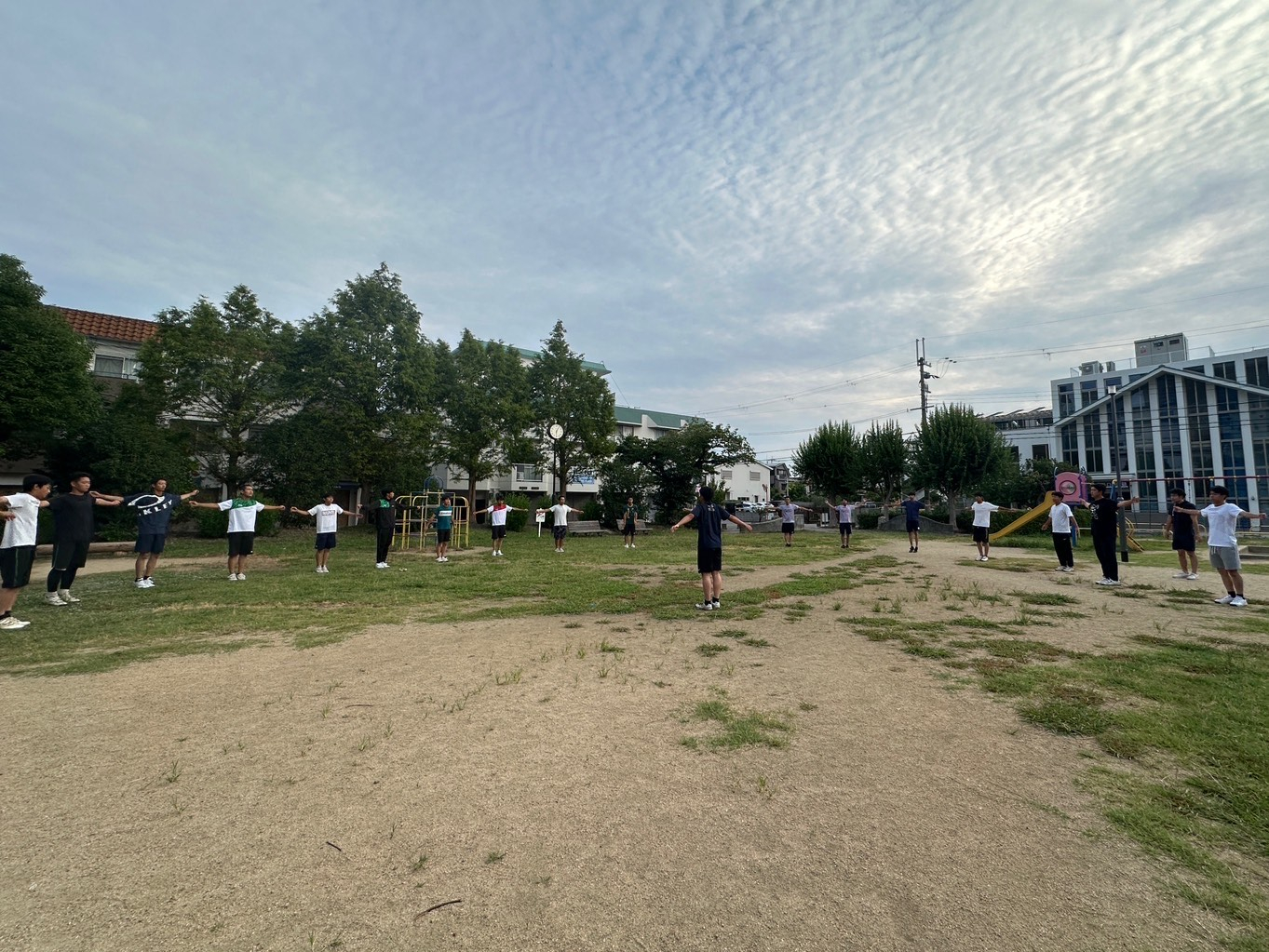 夏合宿体操