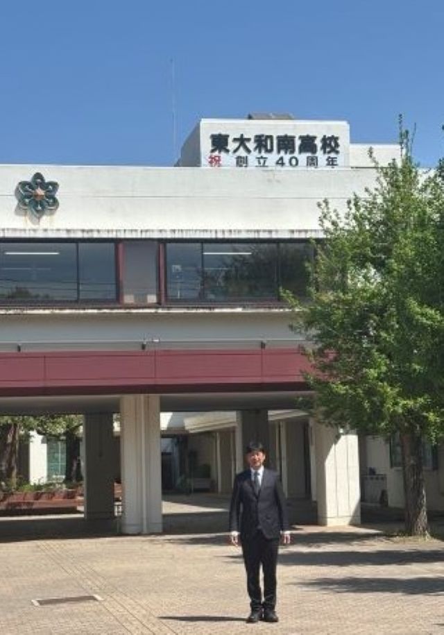 校長の写真