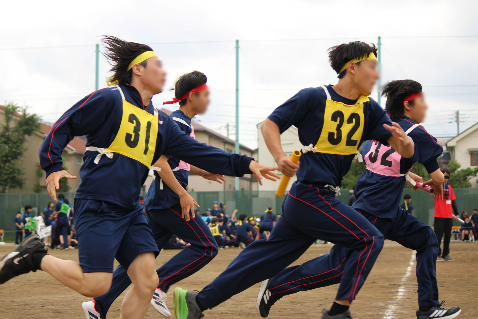 3年全員リレーぼかし