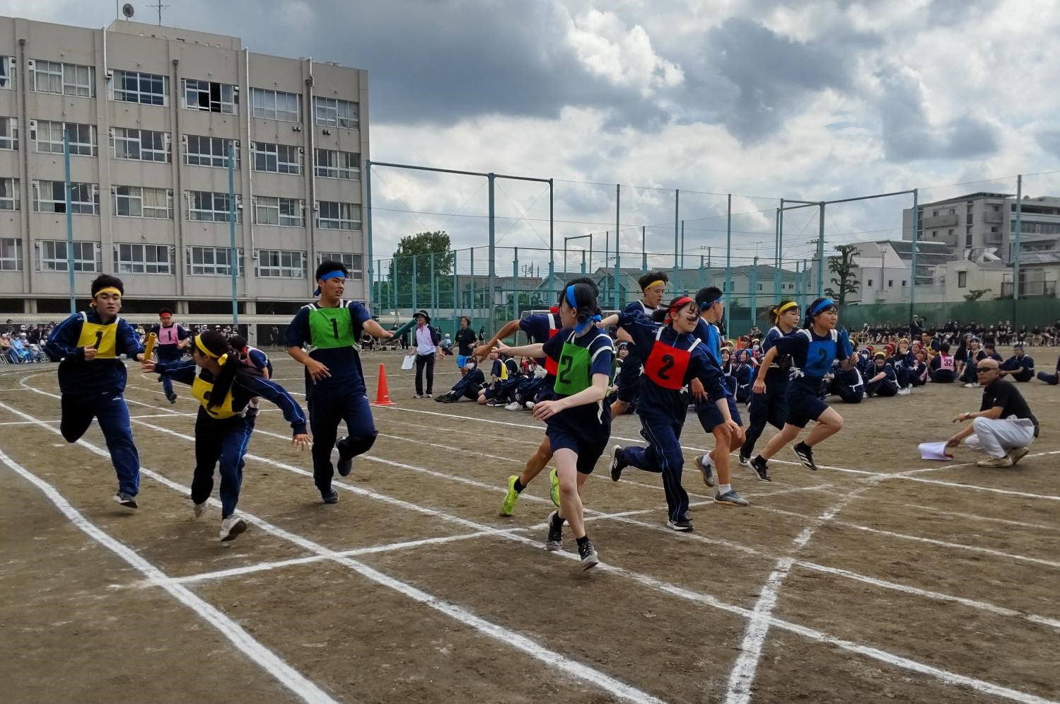 全員リレー３年１