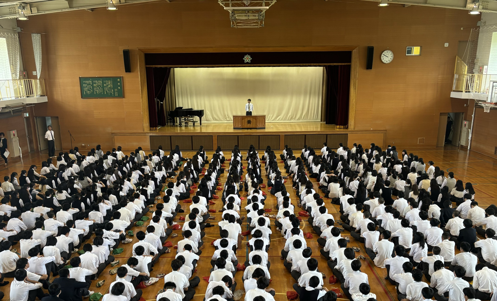 終業式①