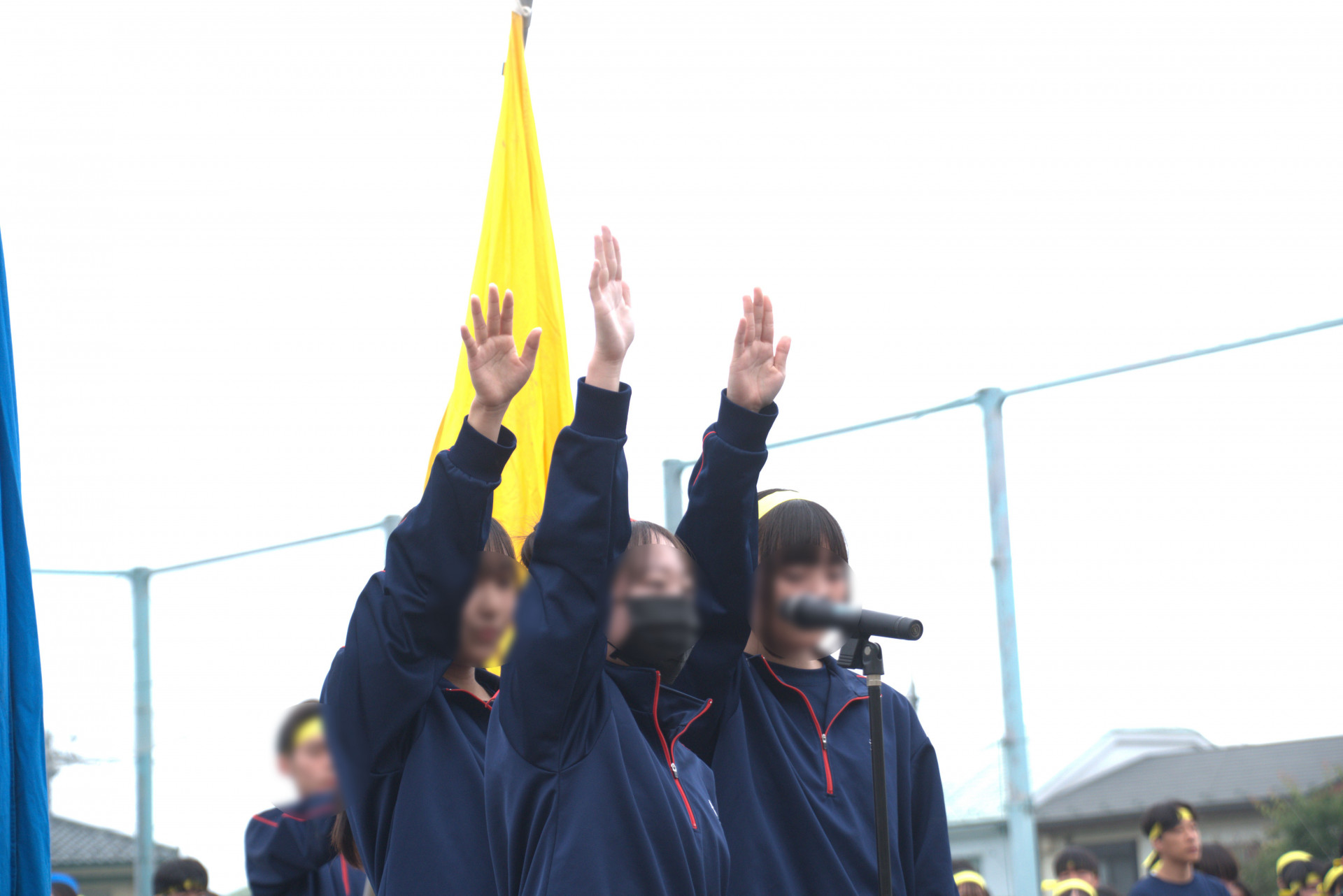 開会式選手宣誓ぼかし