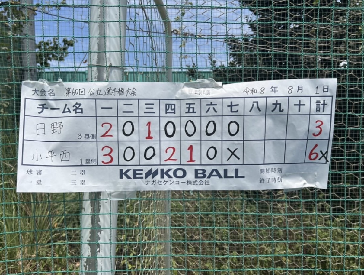 ソフト2026公立選手権2