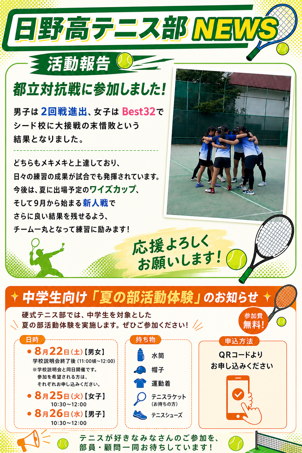 硬テニニュース7.22