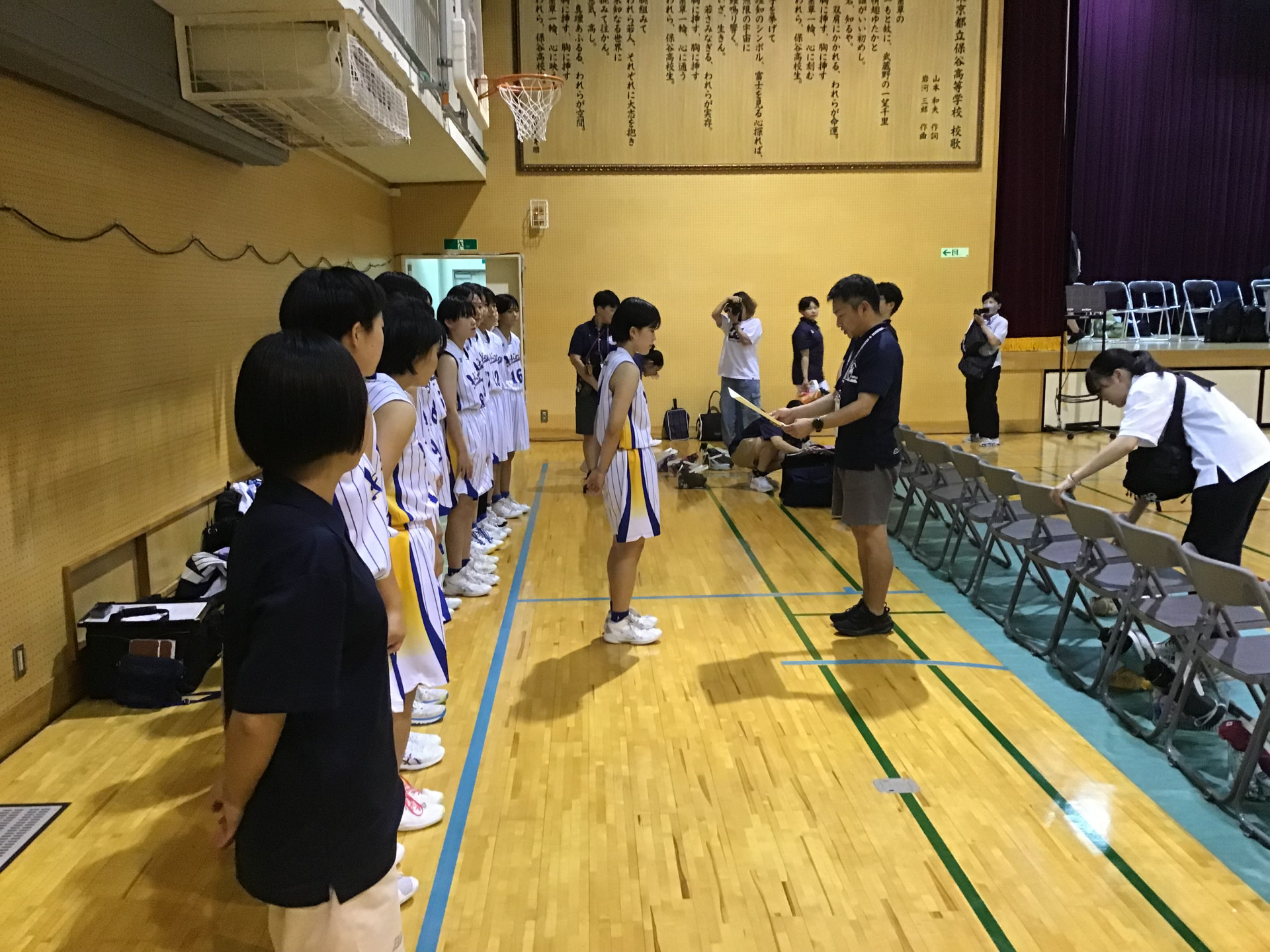 表彰式３