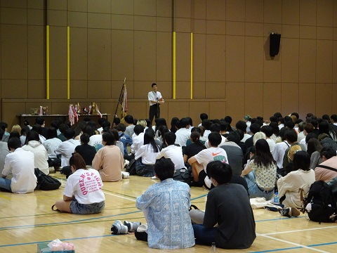 2学期避難訓練