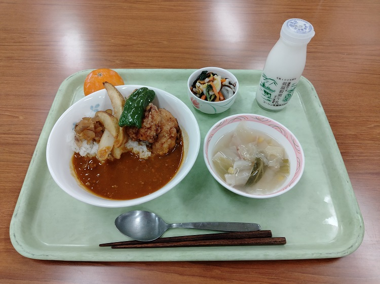 唐揚げカレー