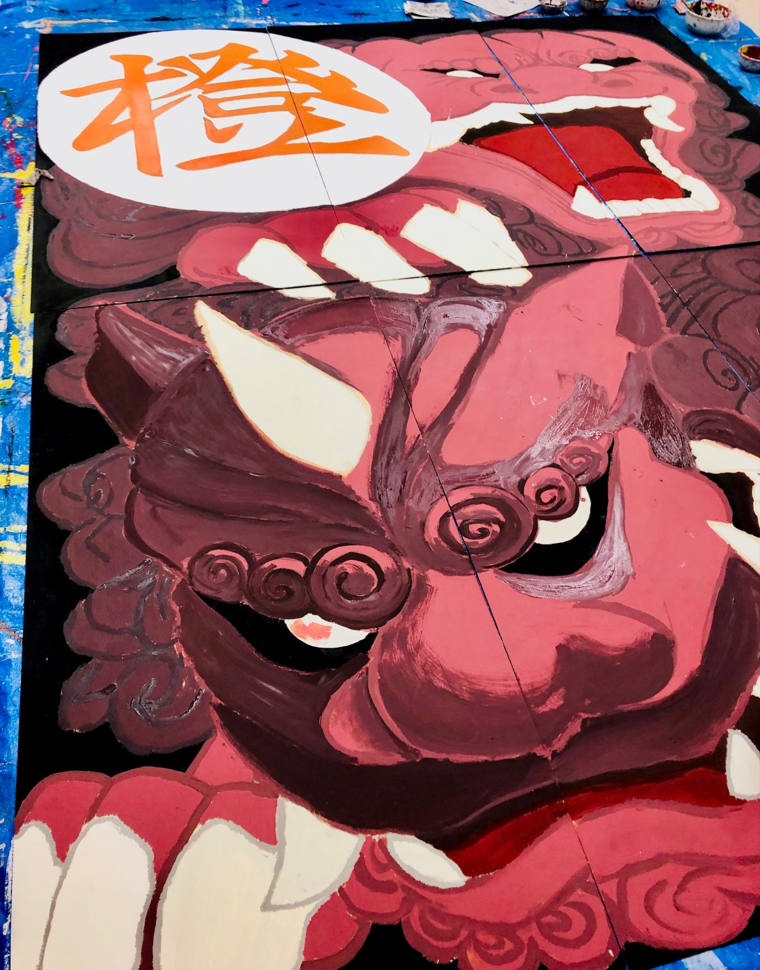 橙団マスコット