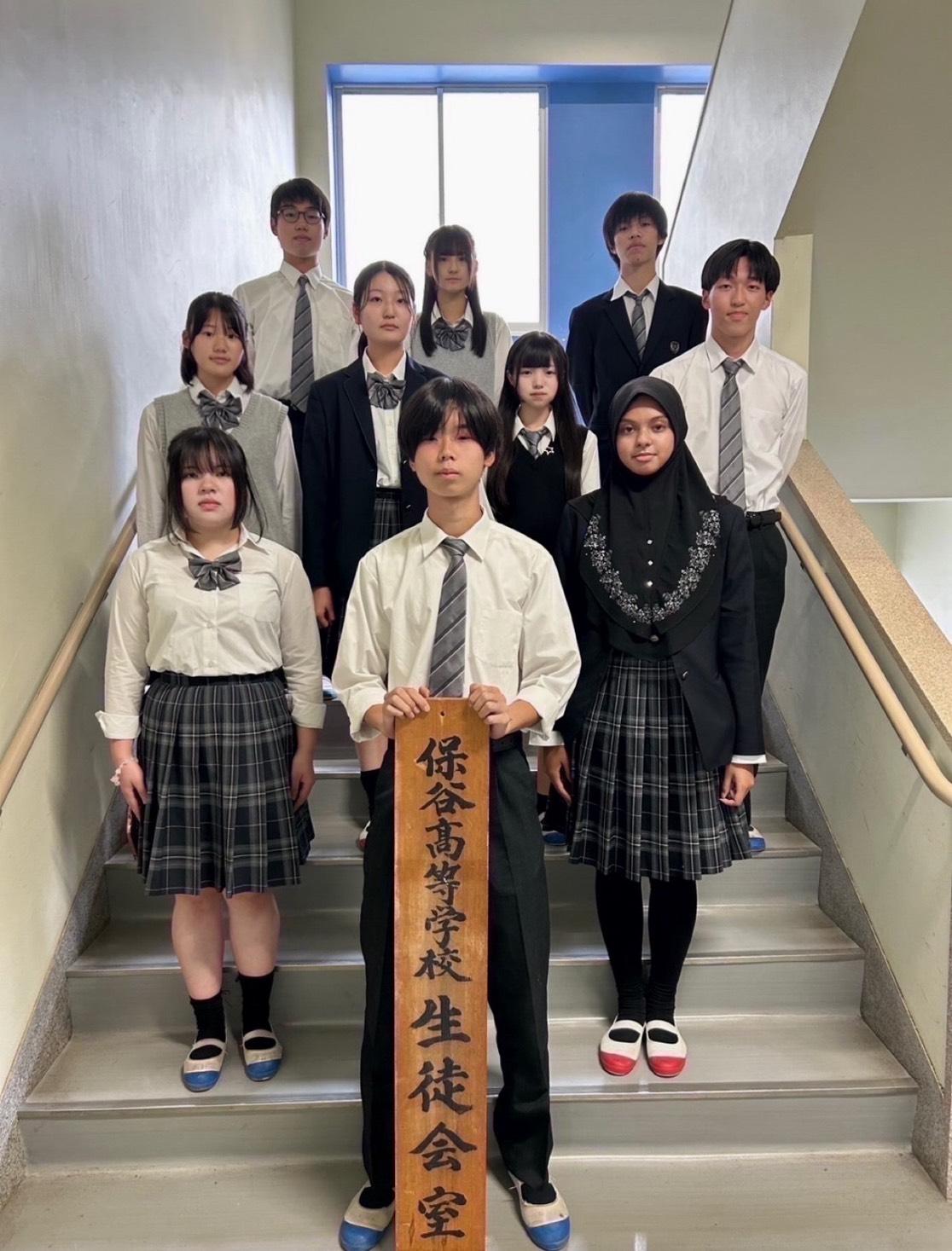 生徒会メンバーの写真