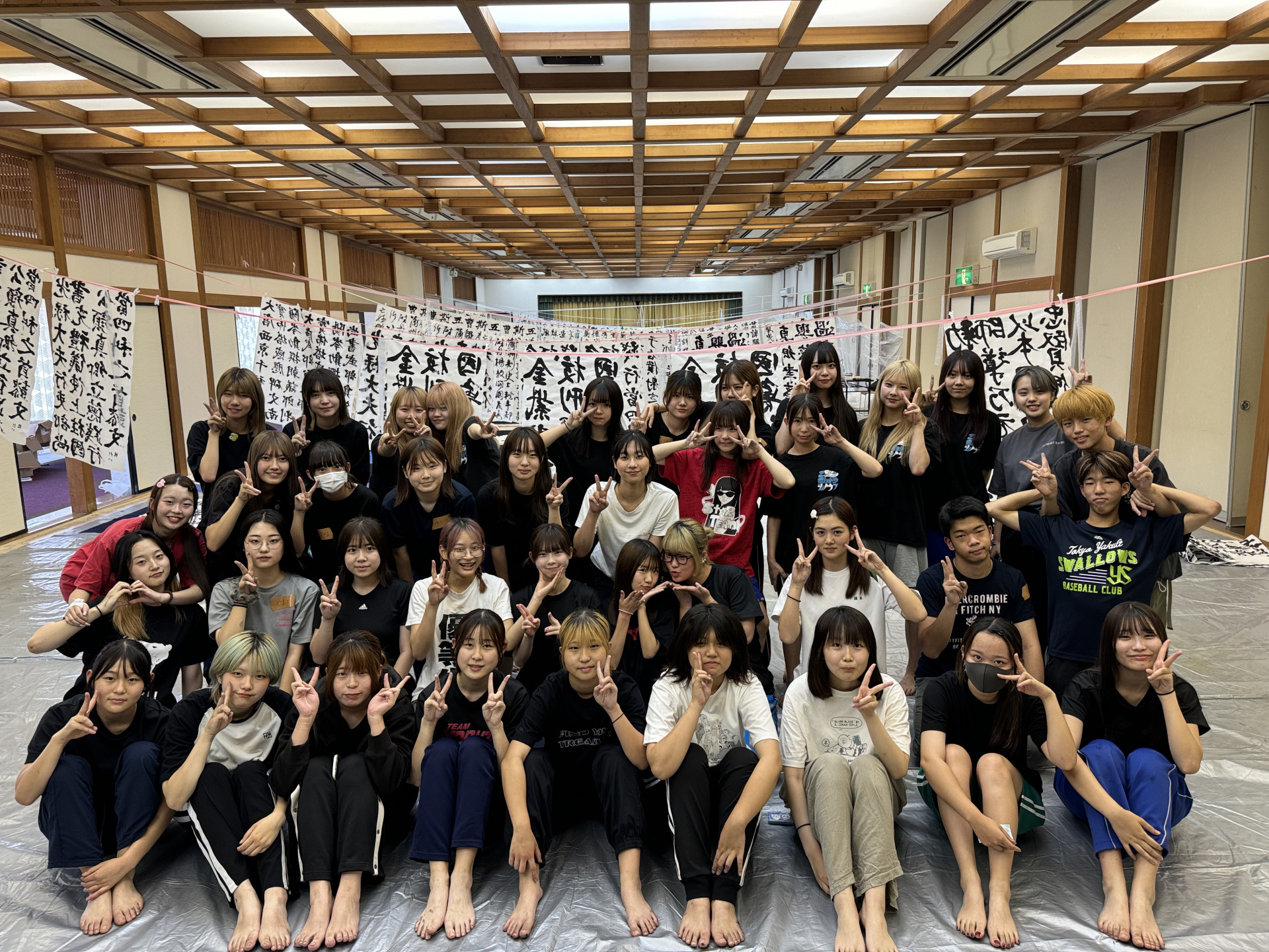 2024書道部_合宿1