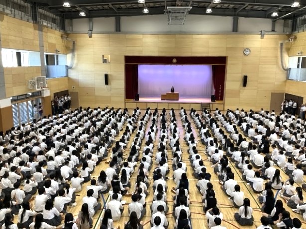 令和６年度２学期始業式