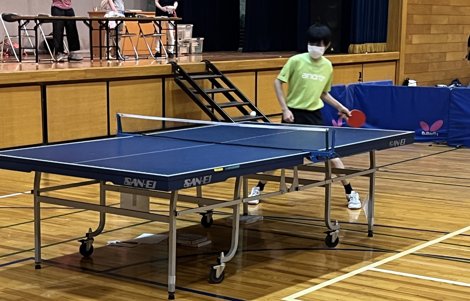 卓球部1学期