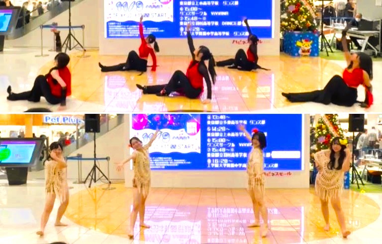 ダンス部イオンモール日の出