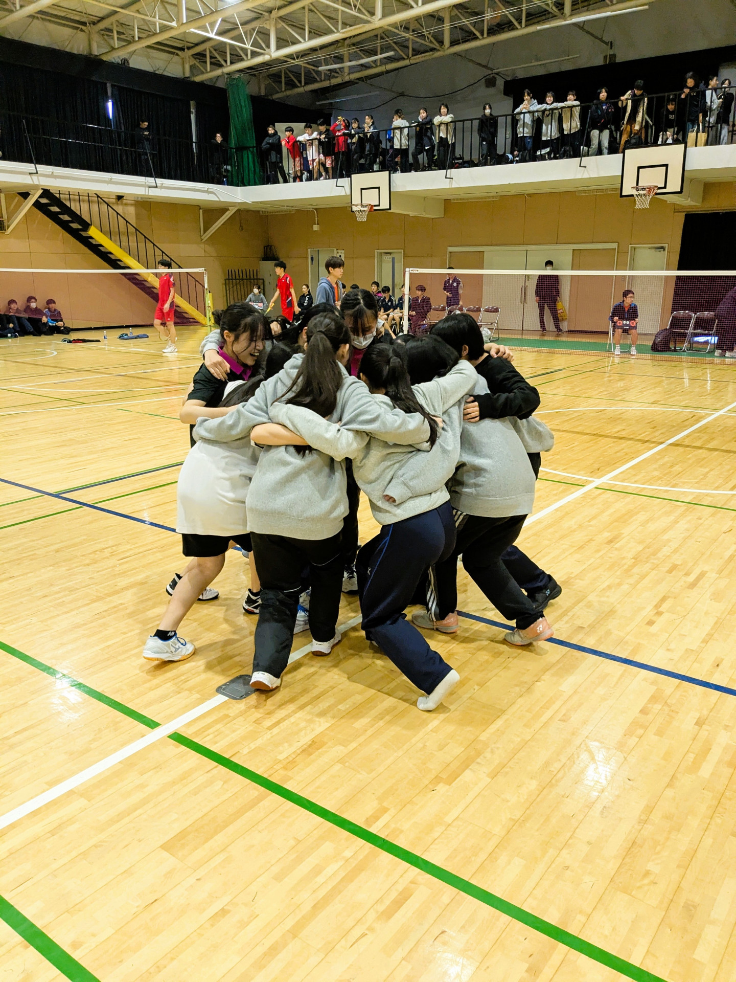 バドミントン部_新人戦団体写真③1