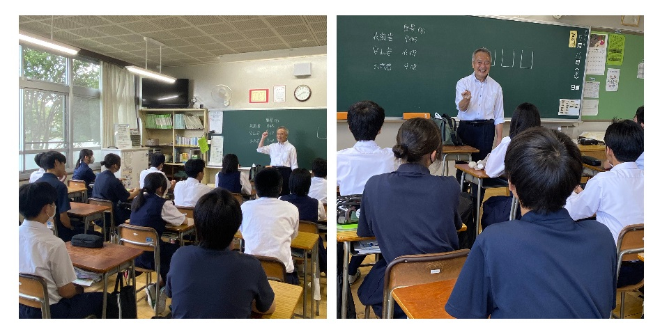 出前授業の様子