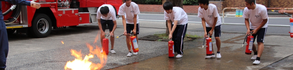 防災訓練の写真