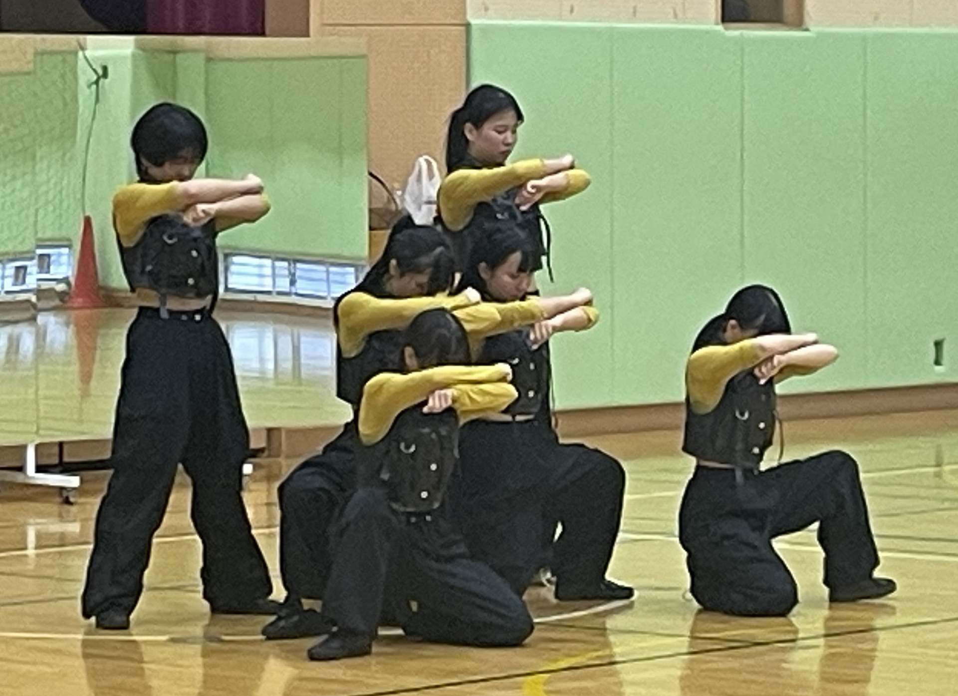 ダンス部大会前