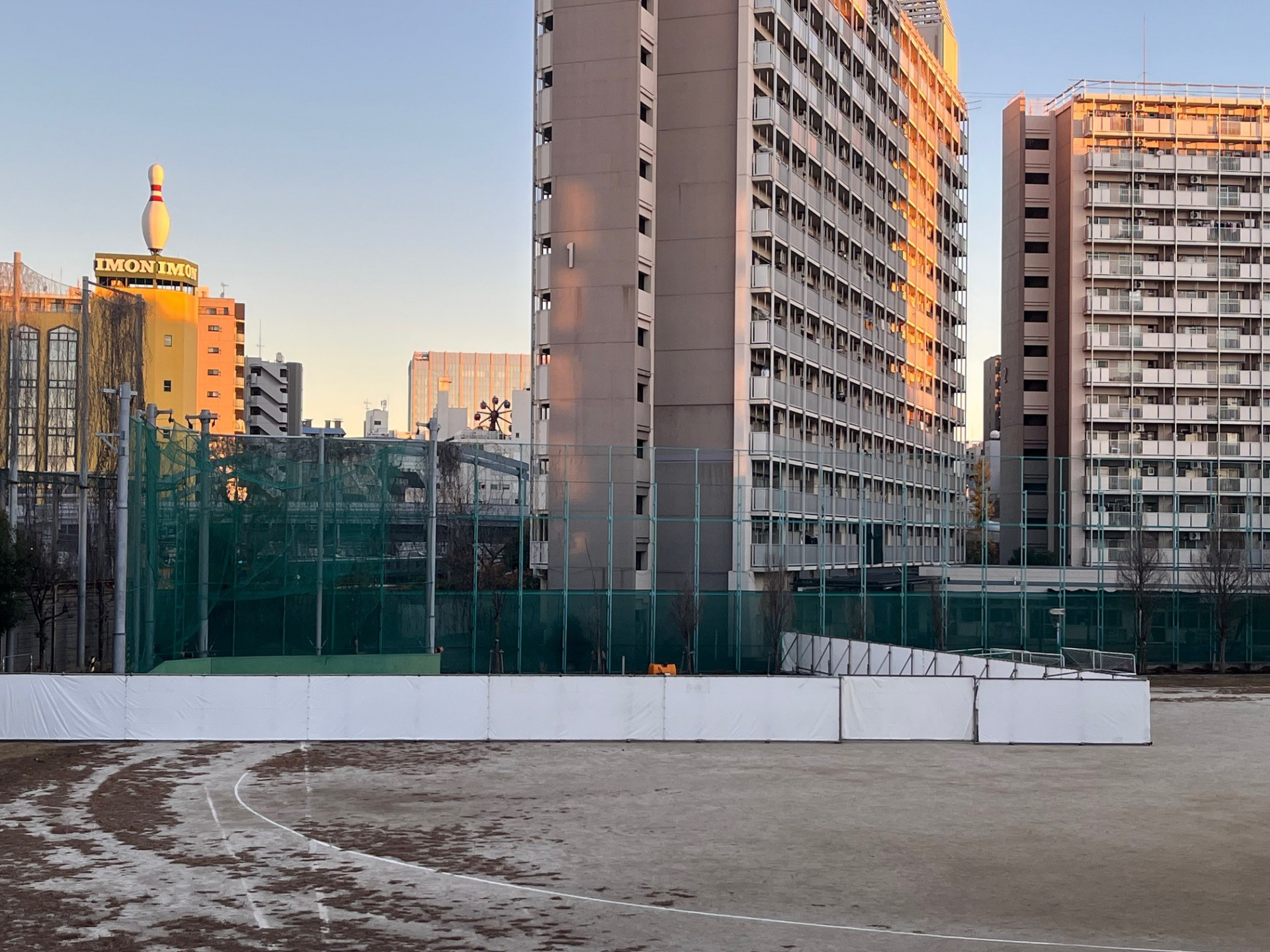 バックネット②