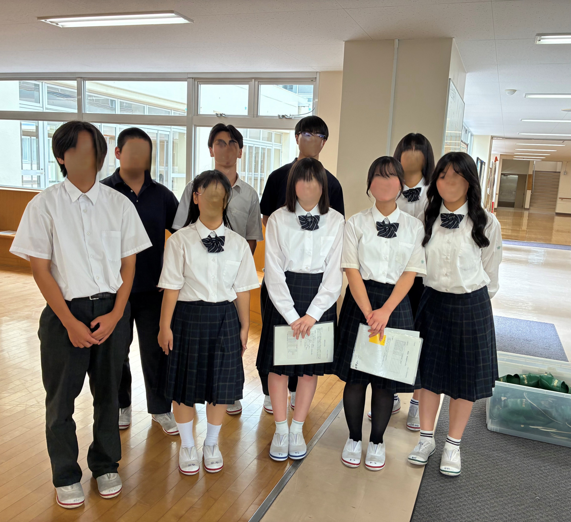 学校見学会生徒会①
