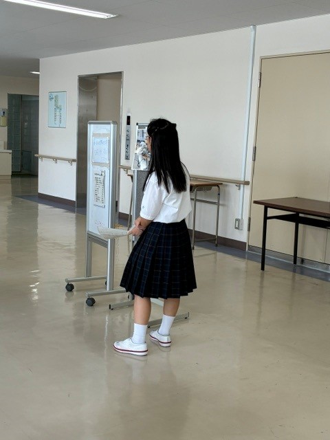 学校見学会生徒会②