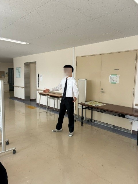 学校見学会生徒会③