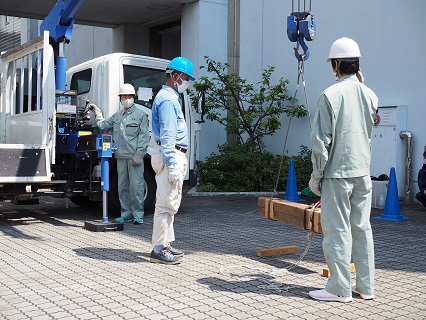 移動式クレーン 玉掛特別教育講習 東京都立葛西工業高等学校 全日制