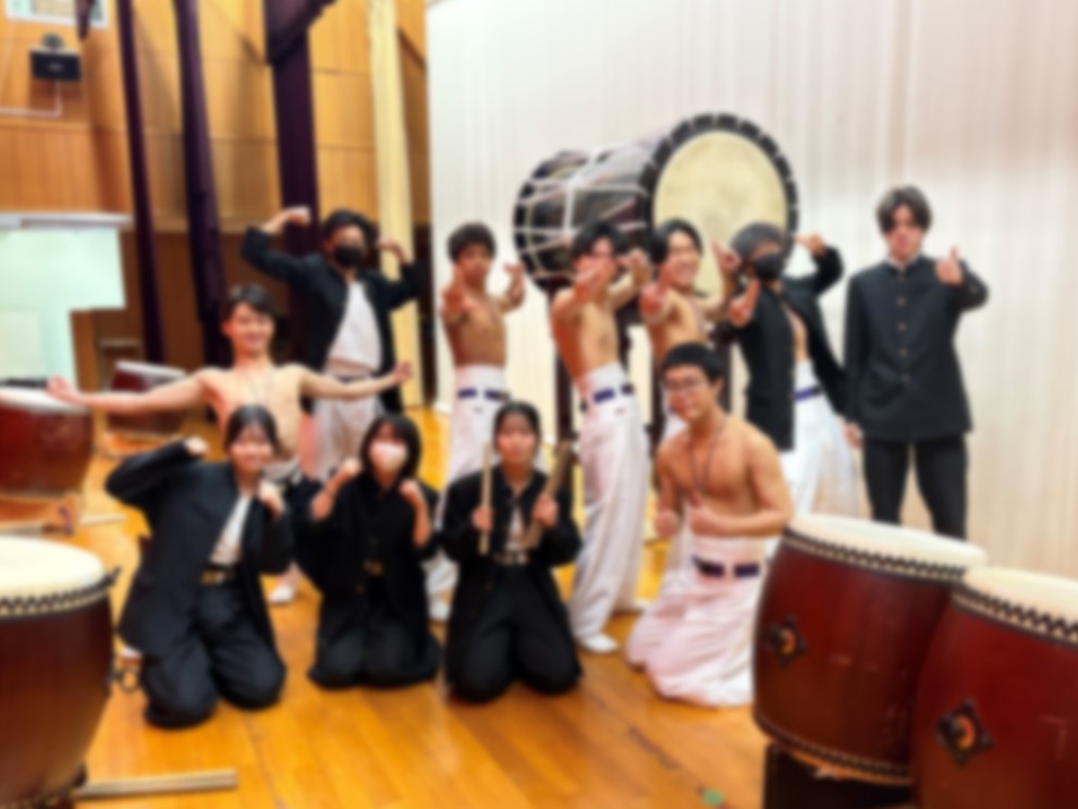 和太鼓部 】対面式で演奏しました！ ｜ 東京都立葛西工科高等学校 全日