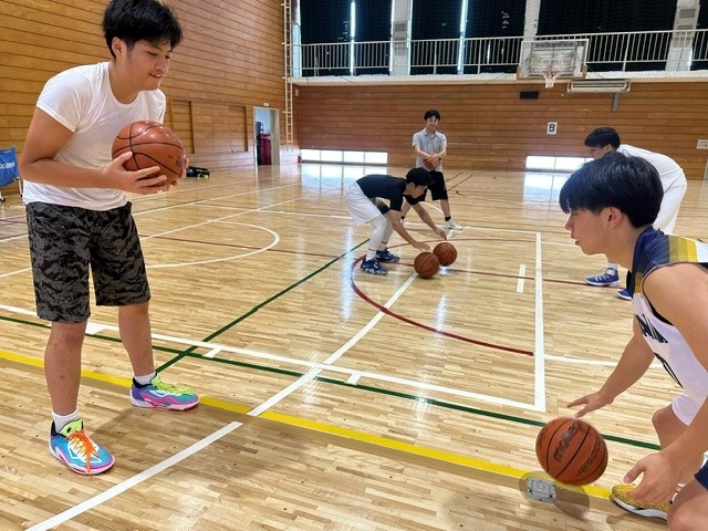 男子バスケ部②