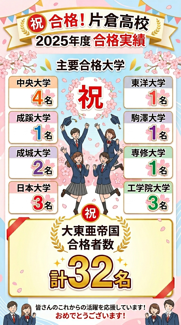 2025年度合格実績