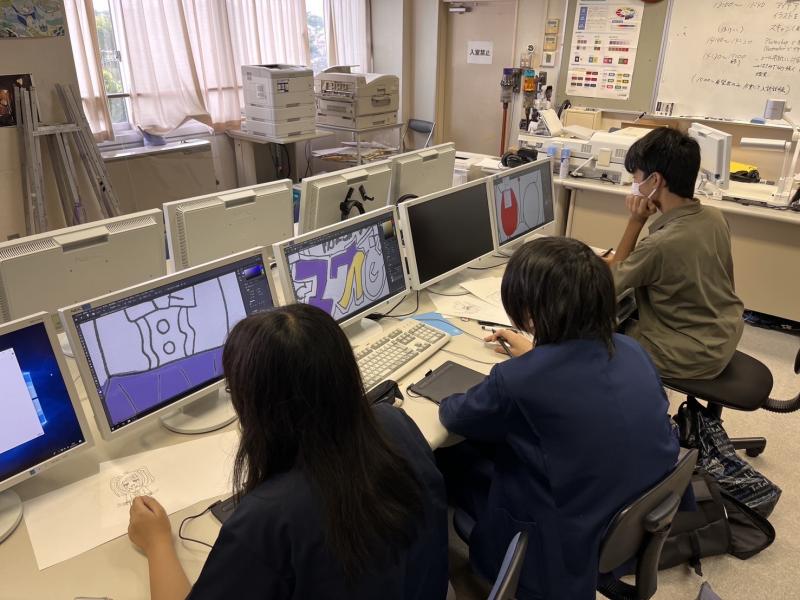 中学生デッサン教室④