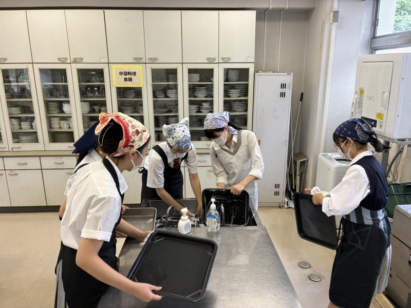 ３学年試食会①