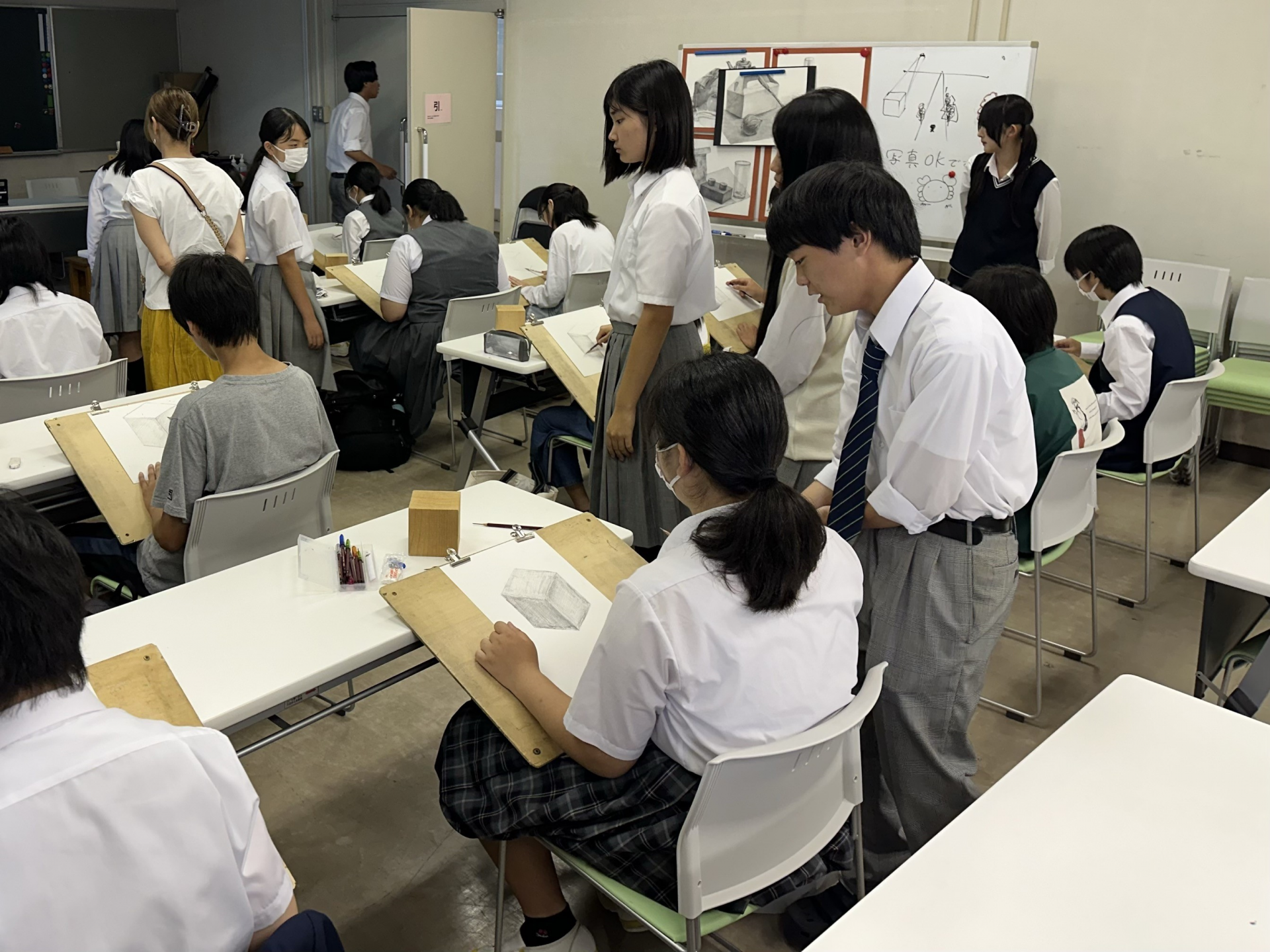 中学生デッサン教室⑤