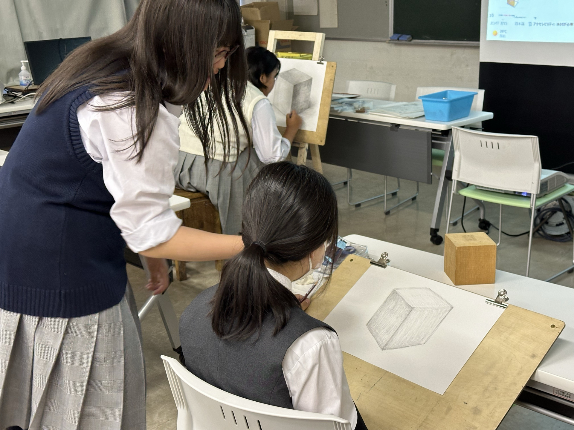 中学生デッサン教室⑥