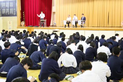 1年進路ガイダンス全体会