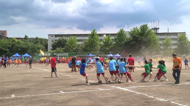 体育祭⑦棒引き