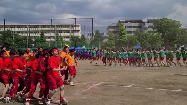 体育祭⑪ムカデ