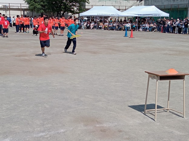 12男子スプーンリレー