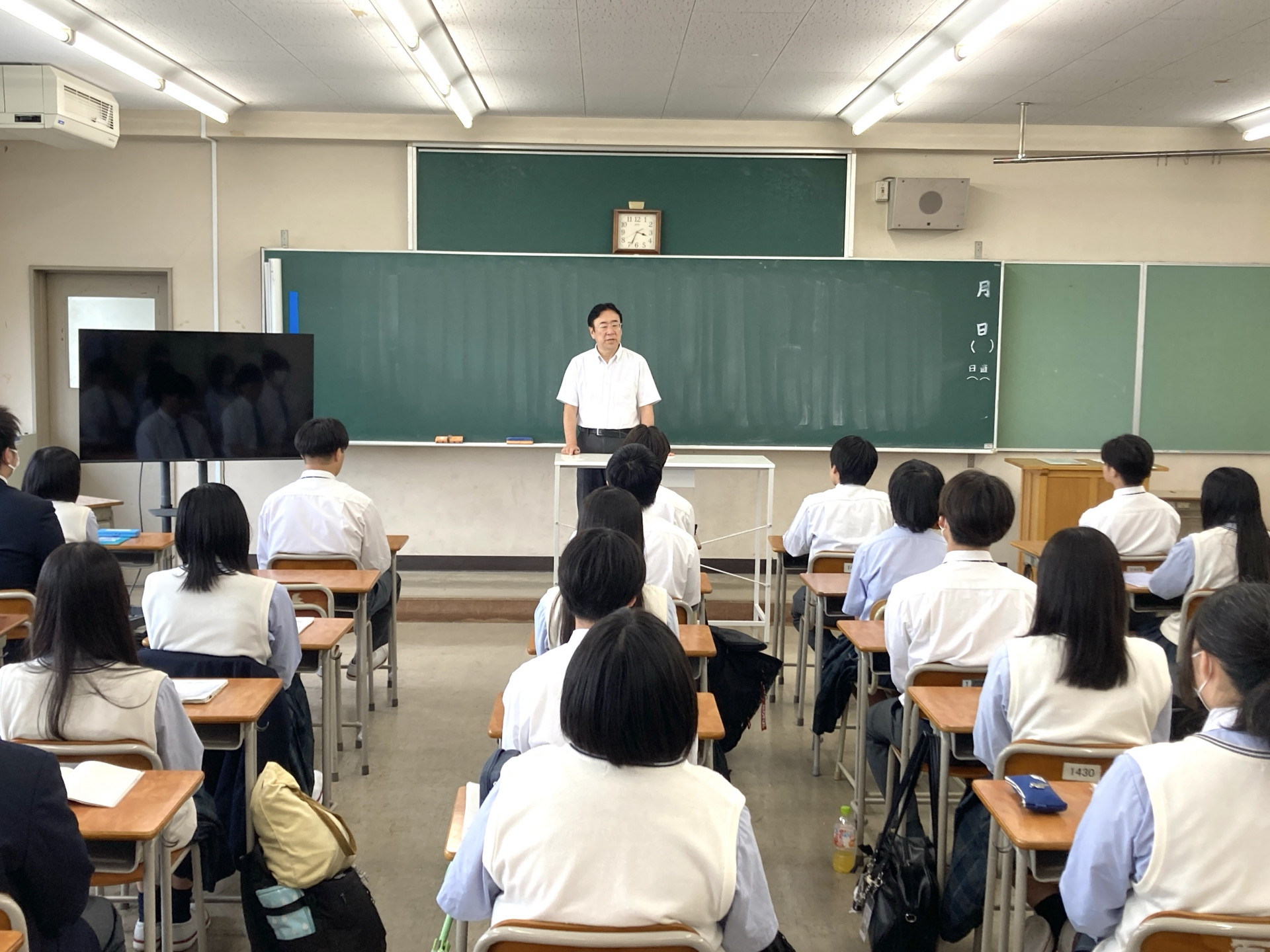 R8学校推薦通知書授与式01