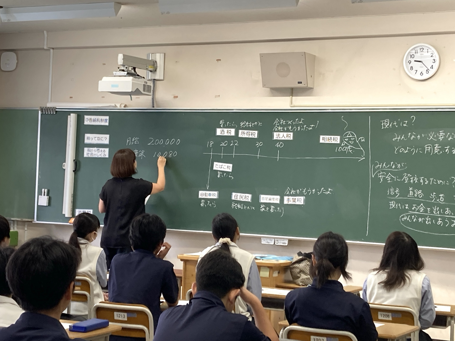 R8租税教室・ビブリオバトル01